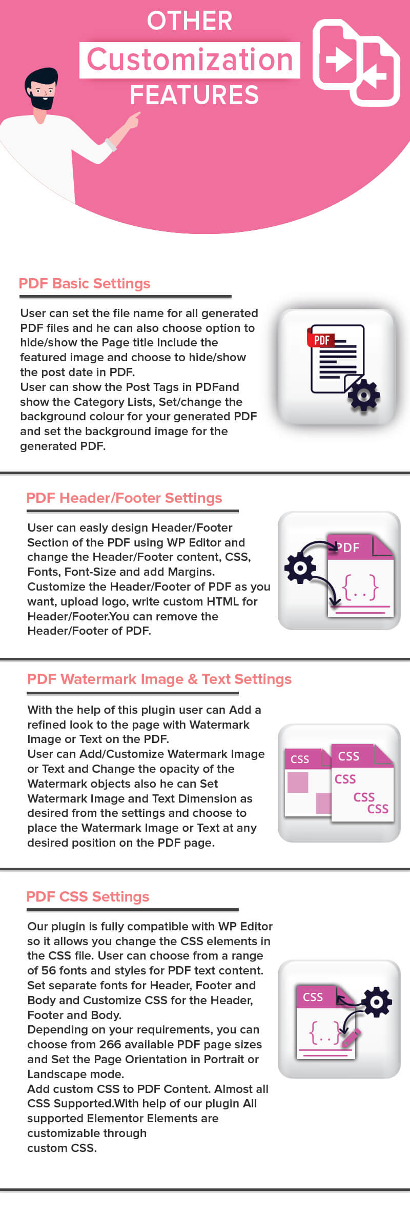 PdfMentor - WordPress PDF Generator for Elementor PRO - 6