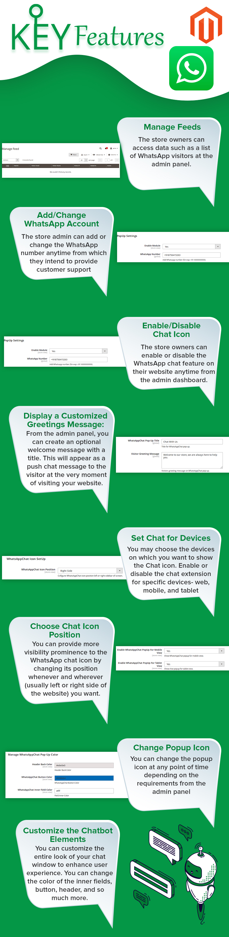 WhatsApp Chat for Magento - 1